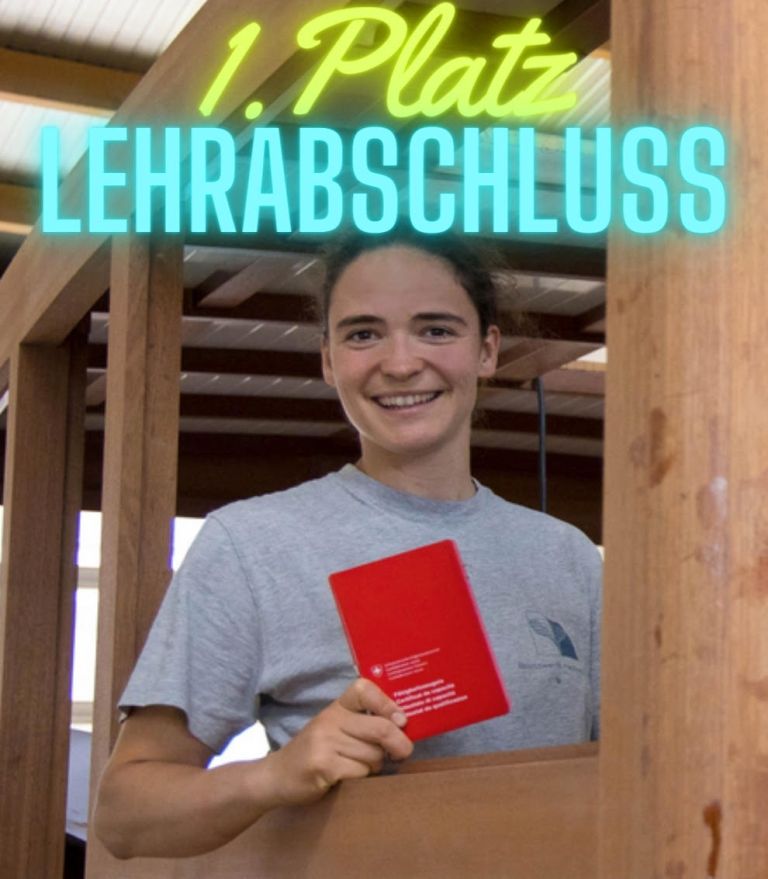 1. Platz Lehrabschluss 1. Platz Lehrabschluss